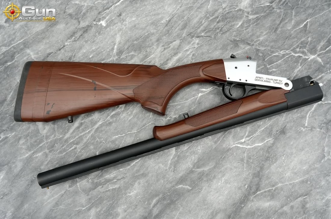 DERYA TRADITION 12 GA SINGLE SHOTGUN - 4