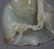 ANCIENT CHINESE HETIAN WHITE JADE CARVED BOY - 5