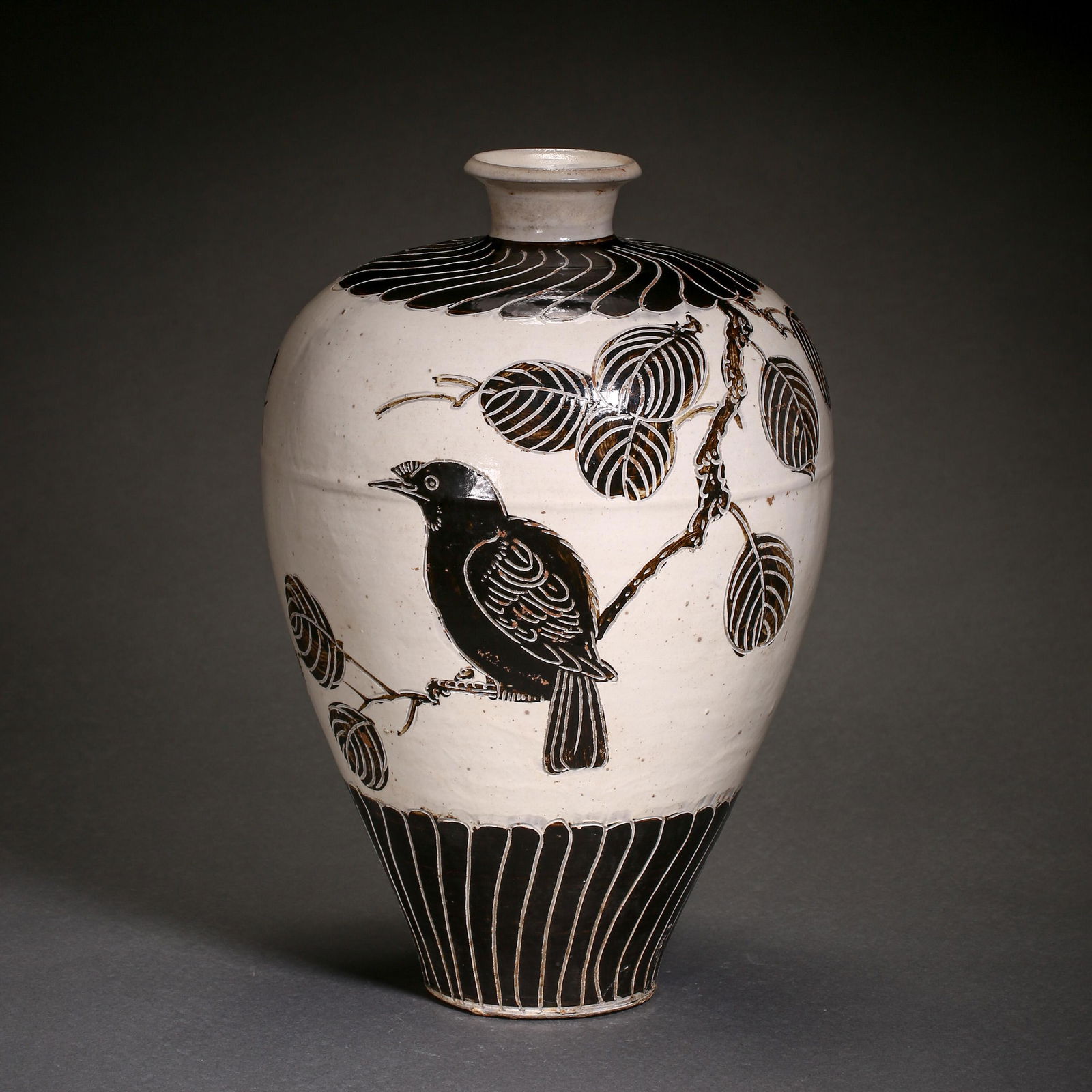 CIZHOU WARE PLUM VASE, SONG DYNASTY, CHINA (1 of 9)