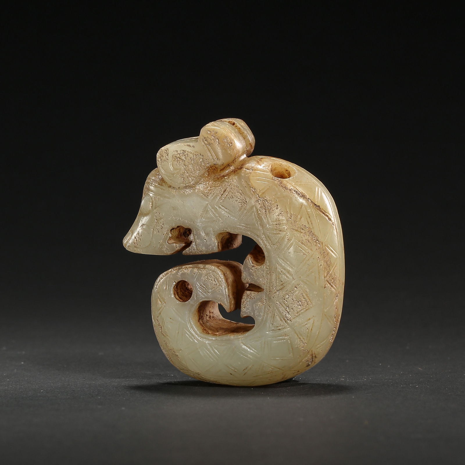 CHINESE HETIAN YULONG, HAN DYNASTY (1 of 9)