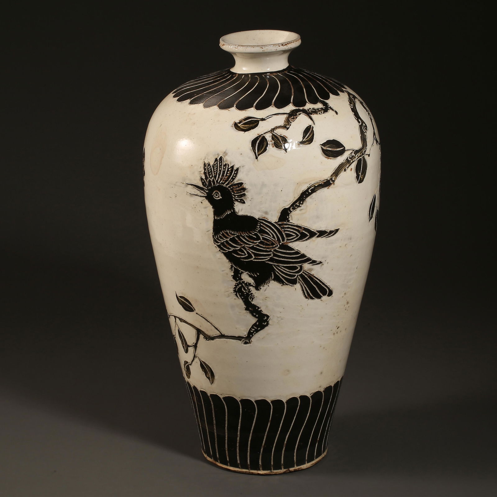 CIZHOU WARE PLUM VASE, THE NORTHERN SONG DYNASTY OF (1 of 12)