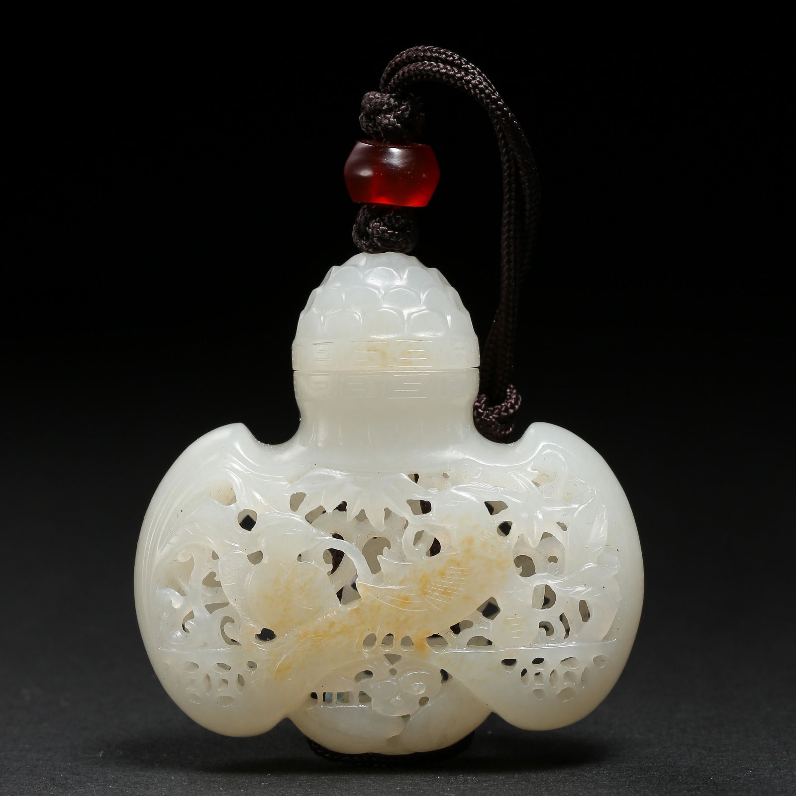 HETIAN JADE SACHET, QING DYNASTY, CHINA (1 of 7)