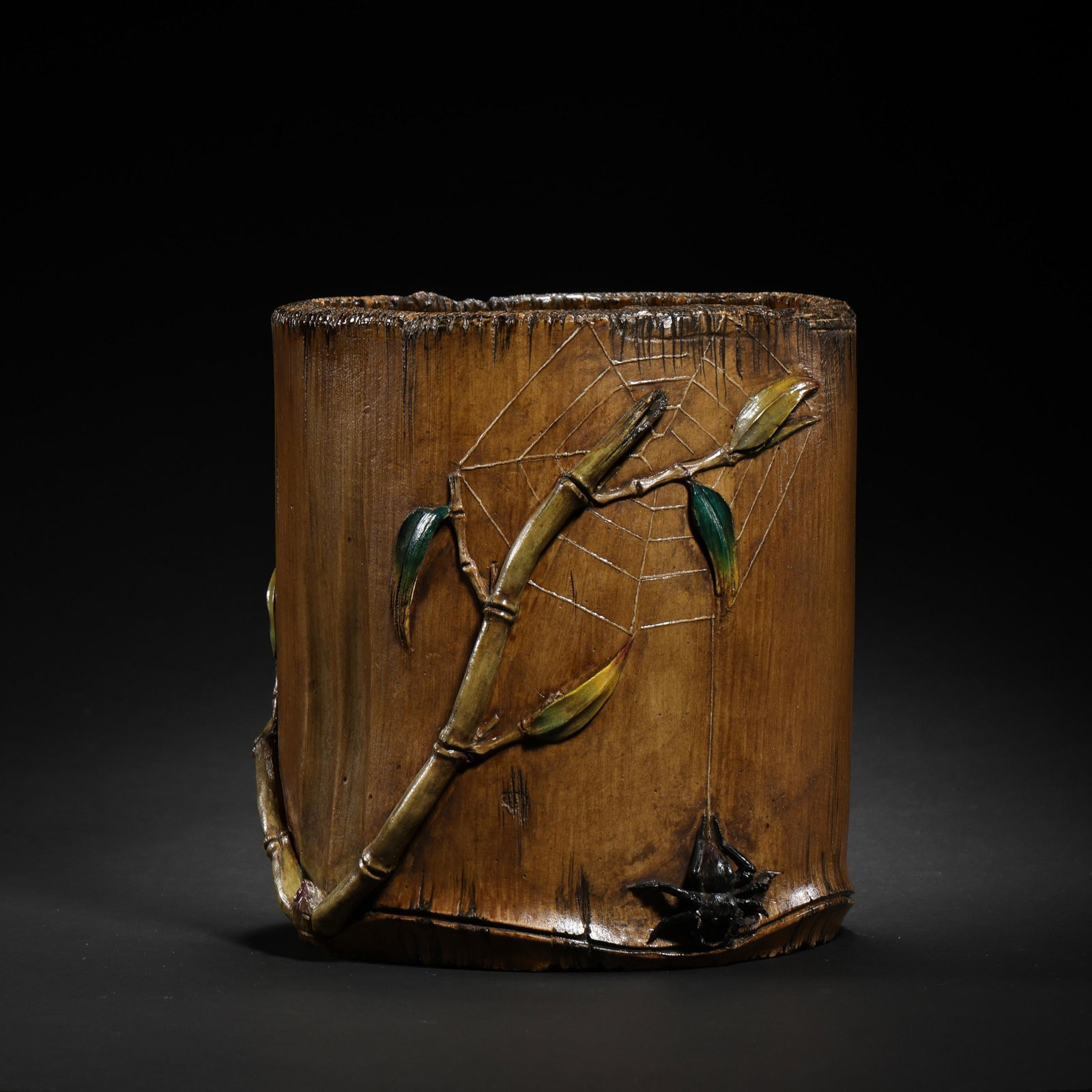 CHINESE QING DYNASTY PORCELAIN PEN HOLDER (1 of 9)