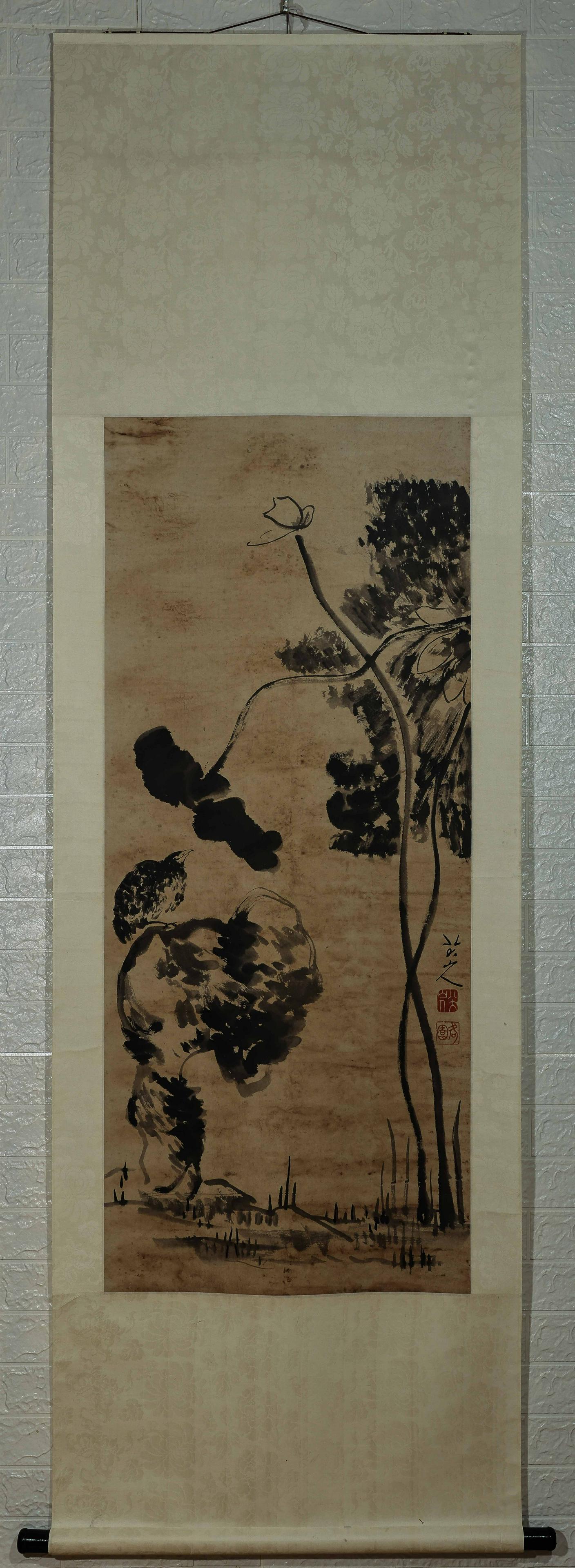 CHINESE PAINTING AND CALLIGRAPHY BY BA DA SHAN REN (1 of 6)