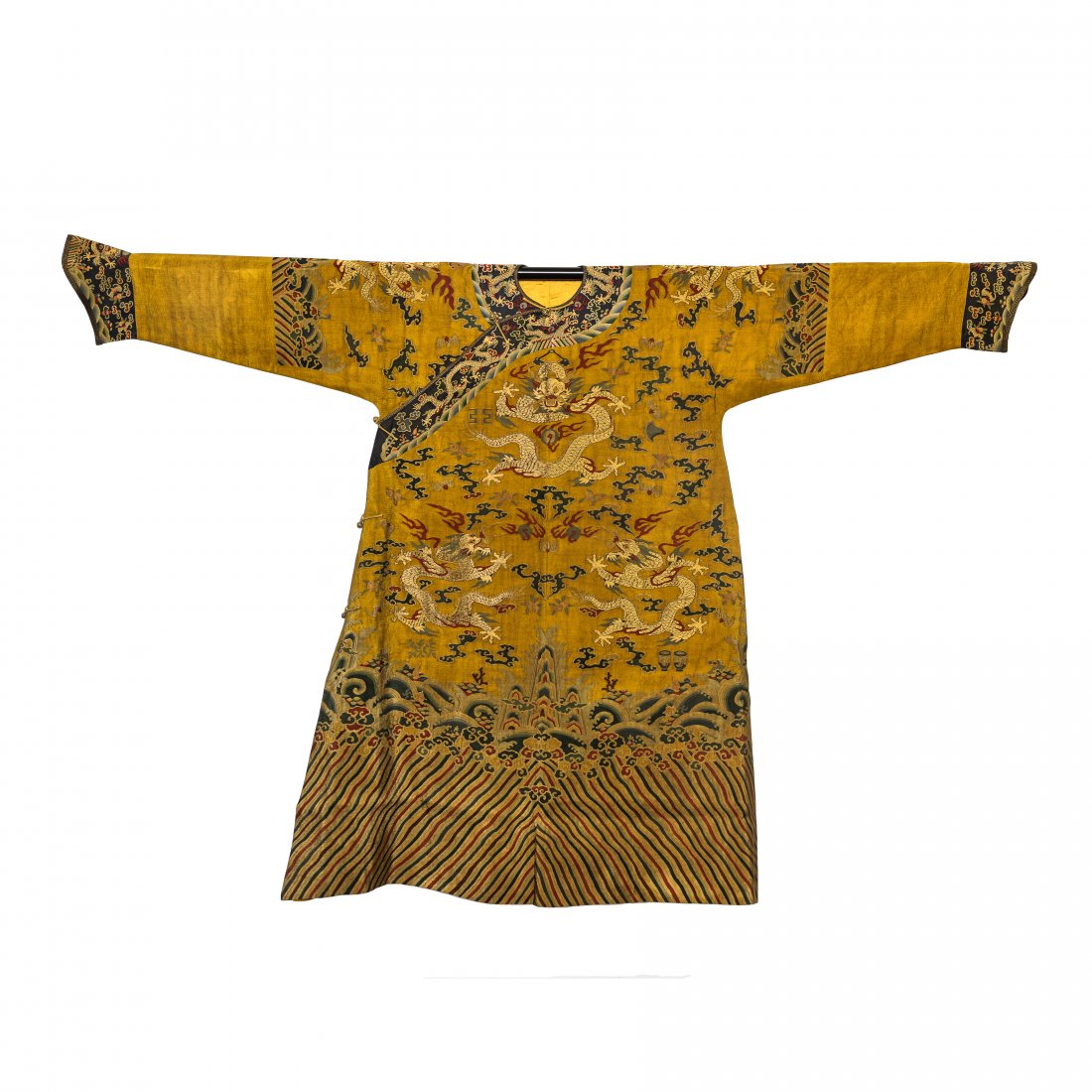 CHINESE KESI DRAGON ROBE, QING DYNASTY (1 of 8)
