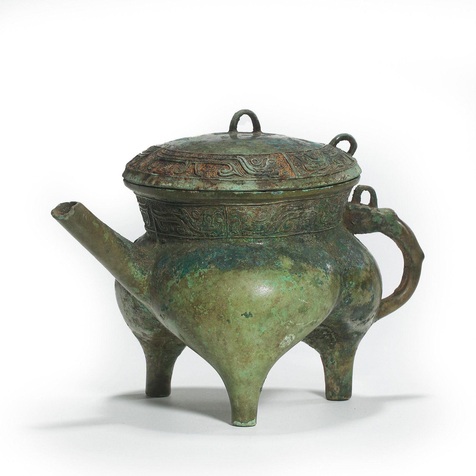 CHINESE WESTERN ZHOU DYNASTY BRONZE WARE (1 of 13)