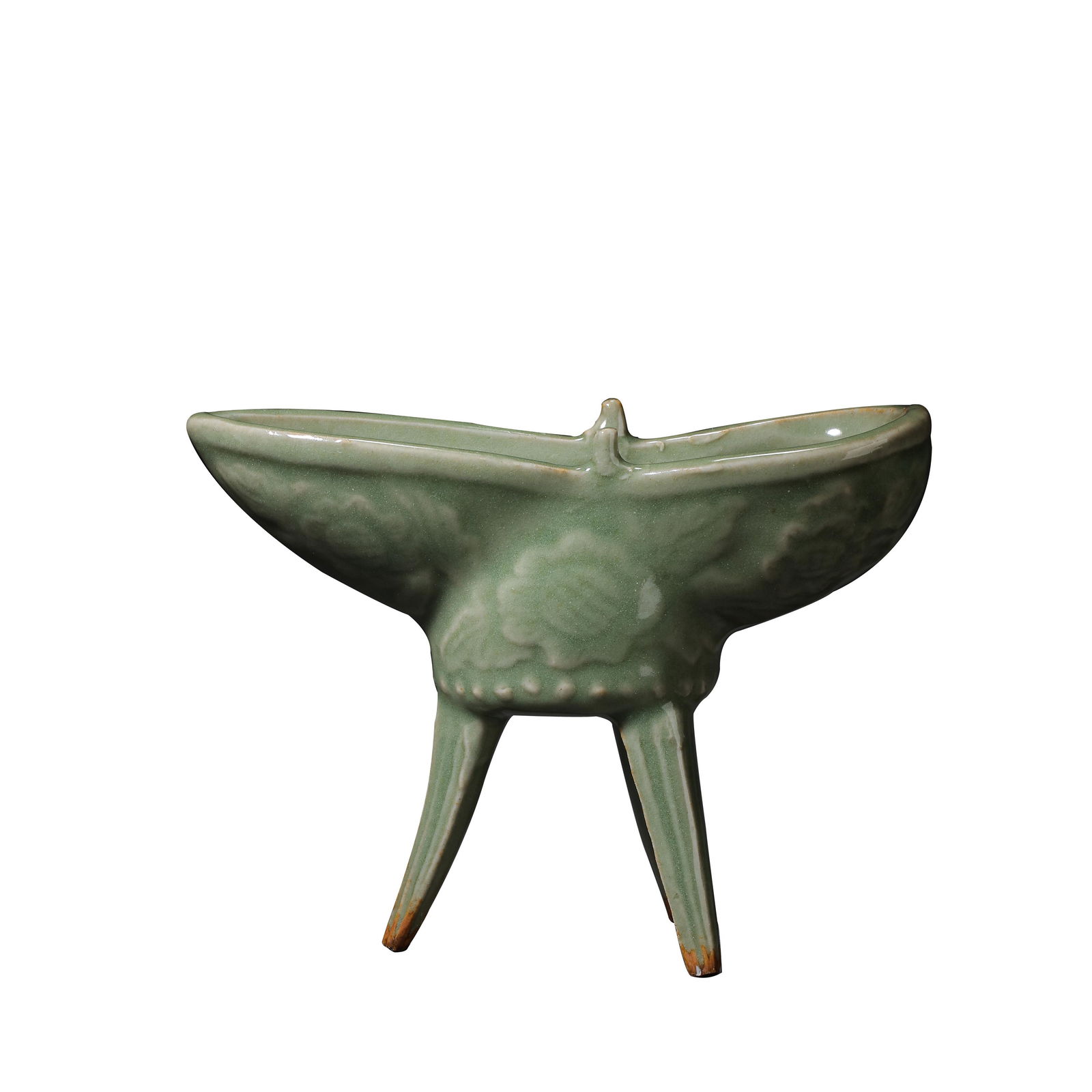 LONGQUAN WARE STEM CUP, SOUTHERN SONG DYNASTY, CHINA, (1 of 10)