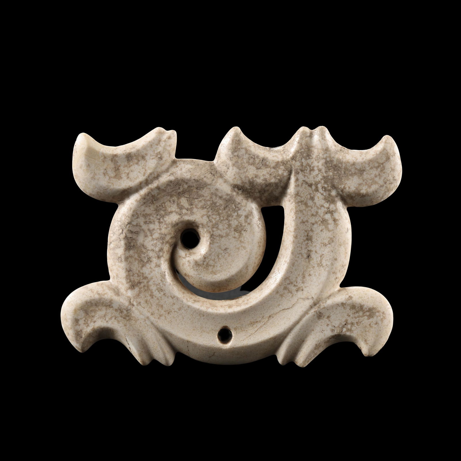 HONGSHAN CULTURE CHI KU PAI JADE BI, 20TH CENTURIES BC OR EARLIER NEOLITHIC AGE OF CHINA (1 of 7)