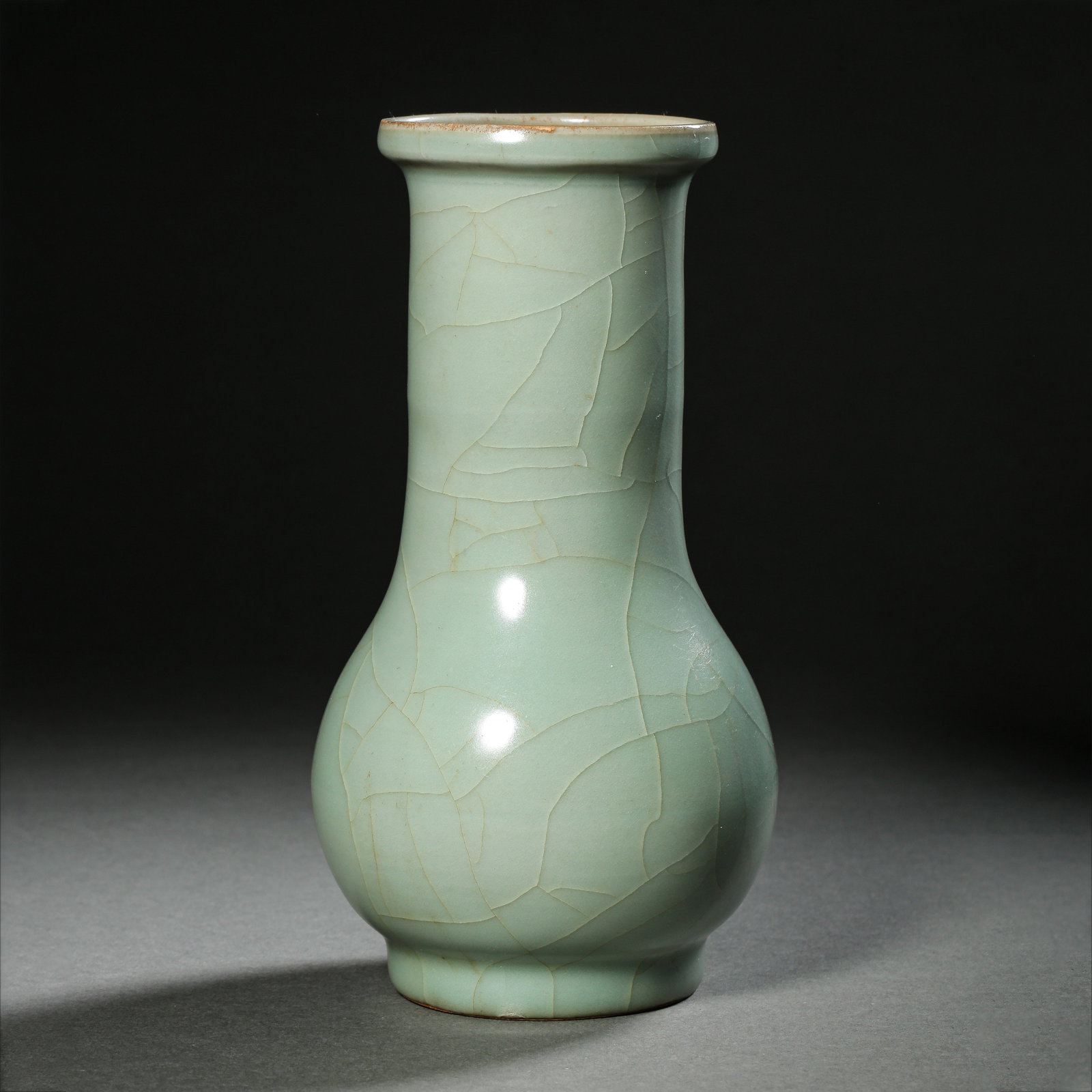 BEFORE MING DYNASTY, LONGQUAN WARE CELADON ALCOHOL BOTTLE (1 of 8)