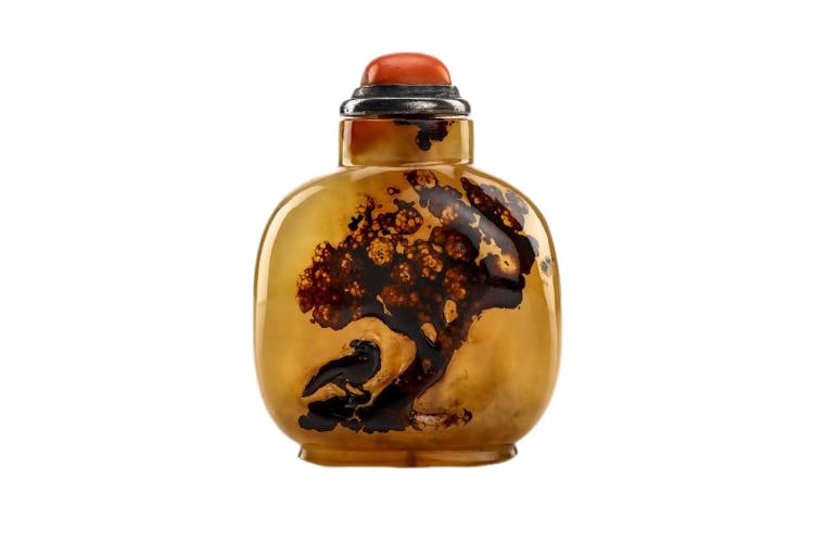 1750-1880, AGATE SNUFF BOTTLE (1 of 7)