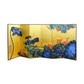 Lotus by Zhang Daqian (1899-1983)