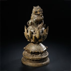 7-10 centuries Tang Dynasty stone lion aromatherapy stove