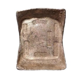 Qing dynasty sterling silver ingots