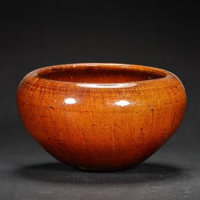 10-12 centuries Liao Dynasty yellow glaze bowl