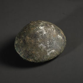 7th-10th century Tang Dynasty pure silver compact