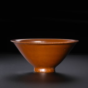 10th-12th century Yaozhou ware red glaze hats, Northern Song Dynasty