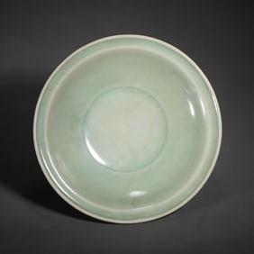 12th-13th century Southern Song Dynasty Longquan ware celadon folded edge wash