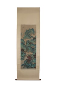 Landscape painting by Qian Du (1764-1845)
