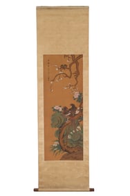 Flowers and Birds by Wang Li (1813-1879)