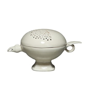 10th to 12th century Northern Song Dynasty Ding ware white porcelain bird head incense burner