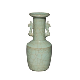 12th-13th century Southern Song Dynasty Longquan ware celadon amphorae