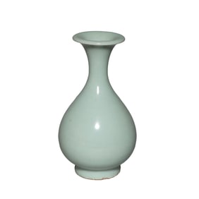 12th-13th century Southern Song Dynasty Longquan ware pink celadon glazed jade pot and spring vase