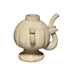 7th-10th century Tang Dynasty white porcelain wine jug