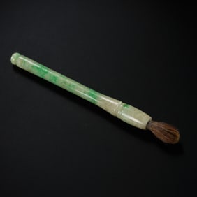 Emerald brushes, Qing Dynasty, China