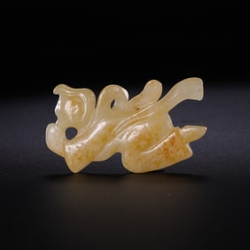 Flying jade statues from the Liao Dynasty, China