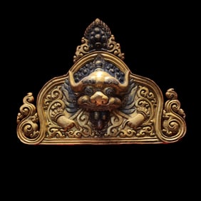 chinese Ming Dynasty gilt Bronze Garuda