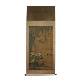 Flowers and Birds by Jiang Tingxi