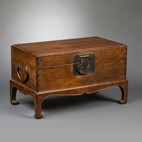 Huanghuali Wood Box, Qing Dynasty, China