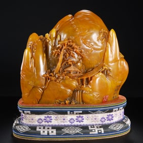 Tianhuang mountain-shaped ornaments, Qing Dynasty, China