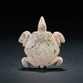 4000 BC-3000 BC, JADE TURTLE OF HONGSHAN CULTURE OF CHINA HONGSHAN PERIOD