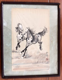 GAOLINGMEI, GAOHUA BROTHERS' FORMERLY COLLECTION XU BEIHONG HORSE