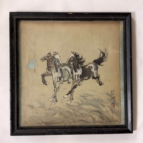 GAOLINGMEI, GAOHUA BROTHERS' FORMERLY COLLECTION XU BEIHONG HORSE