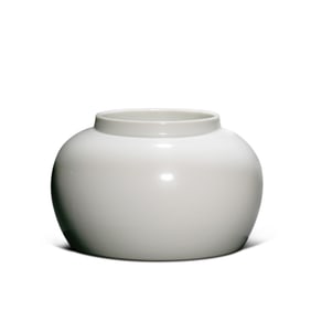 15CENTURY, CHINESE MING DYNASTY SWEET WHITE GLAZE JAR