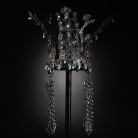 SILLA5CENTURY, KOREAN STERLING SILVER HAT CROWN