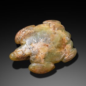 JADE TURTLE FROM HONGSHAN CULTURE, HONGSHAN PERIOD, CHINA, BEFORE MING DYNASTY