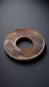B.C.475-221JADE BI FROM THE WARRING STATES PERIOD, CHINA