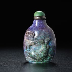 18CENTURY, CHINESE QING DYNASTY SNUFF BOTTLE