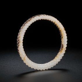 Chinese Han Dynasty Jade Ring