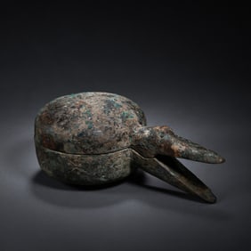 Chinese Warring States Period Inlaid Gold and Silver