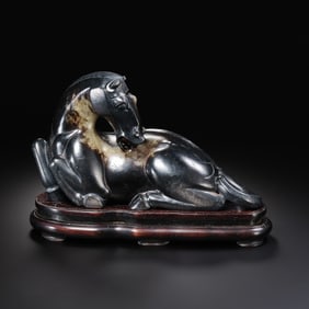 Chinese Han Dynasty Jade Horse