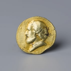 Roman Gold Coin, 2.1 cm Diameter, 8 grams