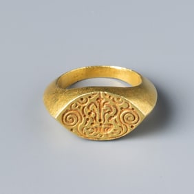 Gold ring, Burma, Pyu culture, 9th–11th century AD