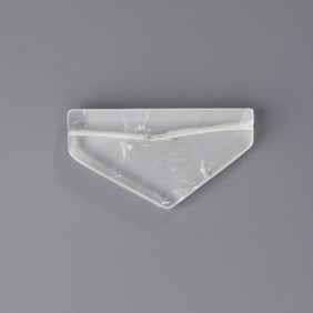 Elegant Old Sino-Tibetan Crystal Quartz Pendant