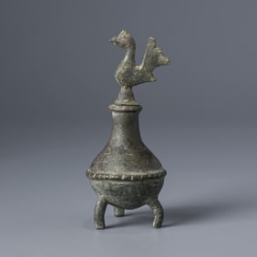 Ancient Bactrian Bronze Kohl Pot [117gram]