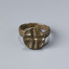 Ancient Roman Signet Rings [Ring Size:8, 8gram]