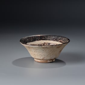 Ancient Nishapur Ceramic Pottery Bowl, Late 10th Century